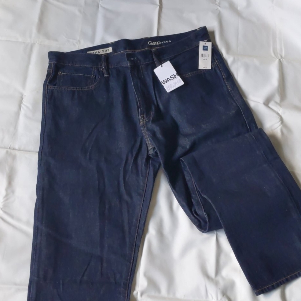 Gap 36x36 straight cut jeans